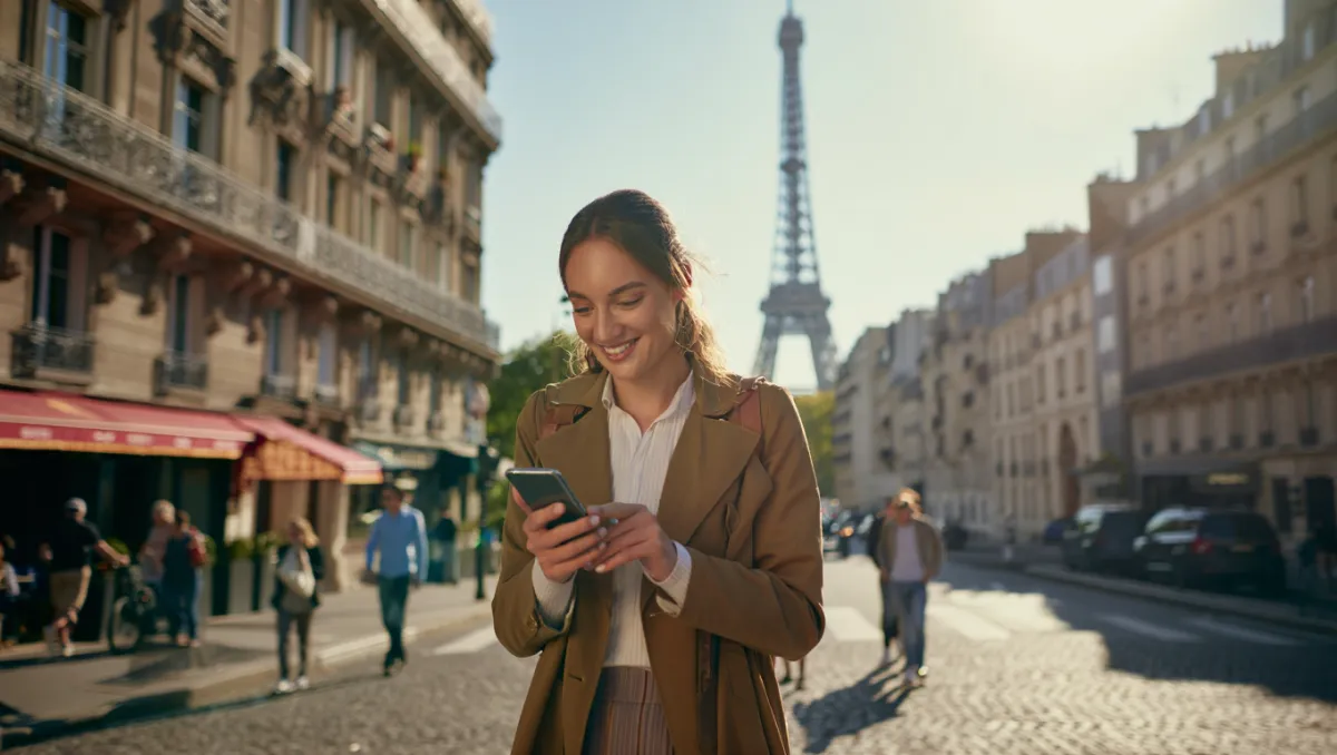 Jeune créatrice de contenu prenant des photos pour Instagram